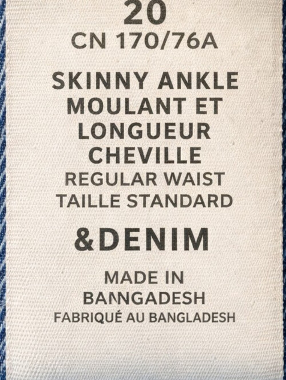 𝗛&𝗠 𝗦𝗸𝗶𝗻𝗻𝘆 𝗔𝗻𝗸𝗹𝗲 𝗗𝗲𝗻𝗶𝗺 𝗕𝗹𝘂𝗲 𝗝𝗲𝗮𝗻𝘀 - Picture 6 of 9